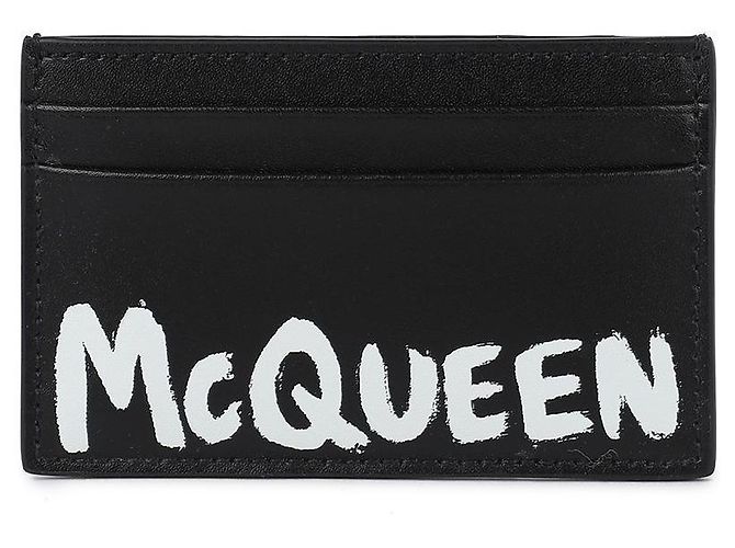 Alexander Mcqueen Graffiti Card Holder - view 3