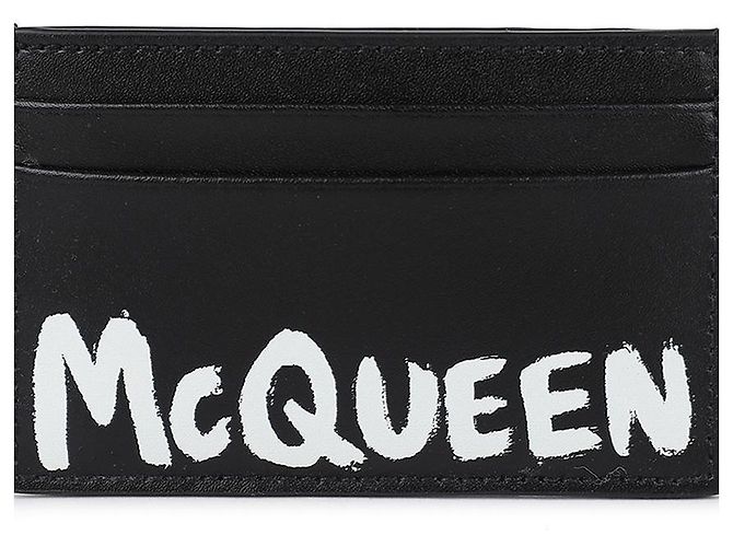 Alexander Mcqueen Graffiti Card Holder - view 9