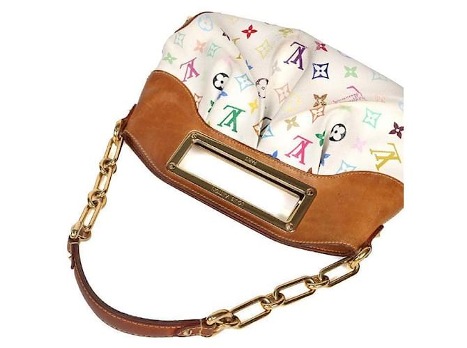 Louis Vuitton Borsa a Spalla Judy Multi White Multicolore - vista 6