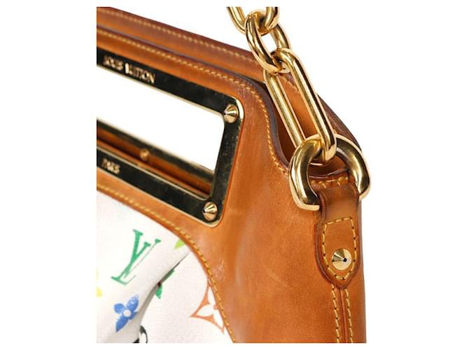 Louis Vuitton Borsa a Spalla Judy Multi White Multicolore - vista 9