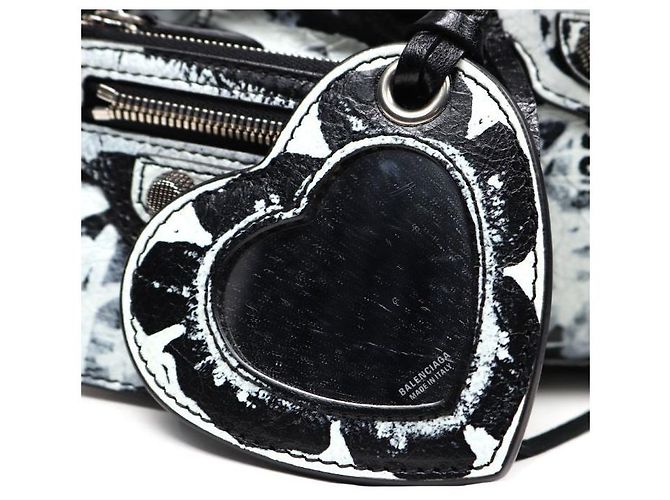 Le Cagole Balenciaga Borsa Tote Cagole Neo Graffiti XS - vista 11