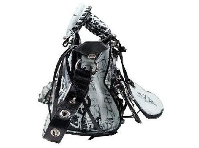 Le Cagole Balenciaga Borsa Tote Cagole Neo Graffiti XS - vista 2