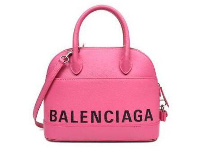 Balenciaga Rosa Leder Bill Top Schultertasche Pink - Ansicht 3