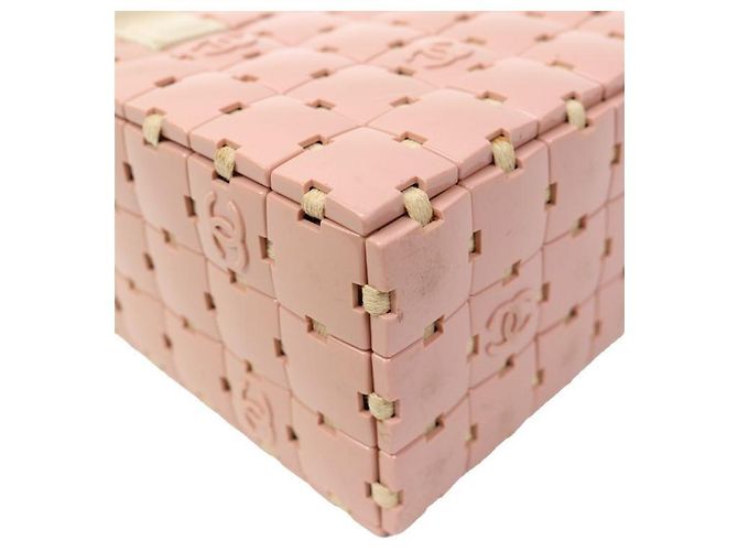Chanel Borsa Tote Pink Puzzle Rosa - vista 11