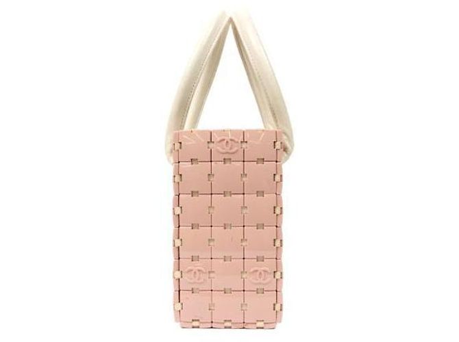 Chanel Borsa Tote Pink Puzzle Rosa - vista 2