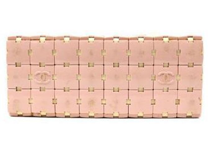 Chanel Borsa Tote Pink Puzzle Rosa - vista 4