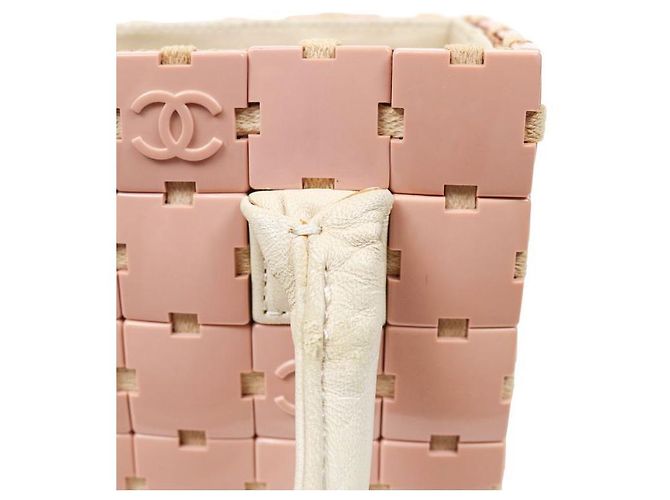 Chanel Borsa Tote Pink Puzzle Rosa - vista 6