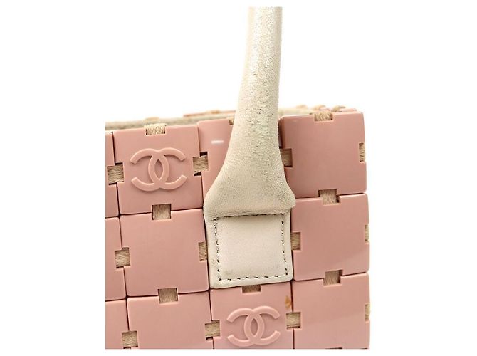 Chanel Borsa Tote Pink Puzzle Rosa - vista 7
