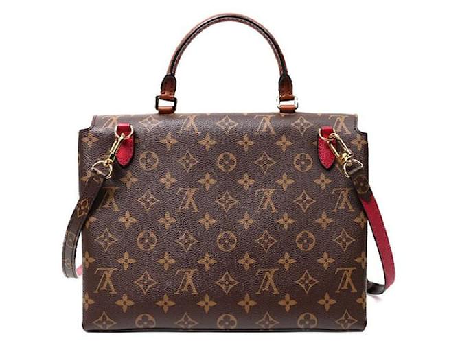 Louis Vuitton Borsa a Spalla Monogram Marignan Marrone - vista 3