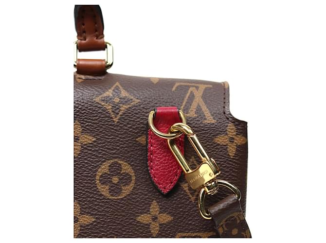 Louis Vuitton Borsa a Spalla Monogram Marignan Marrone - vista 6