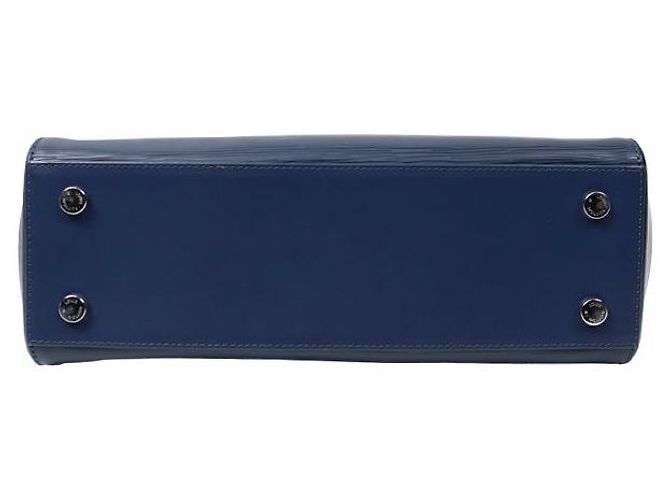 Louis Vuitton Borsa Brea Epi Blu Navy - vista 4