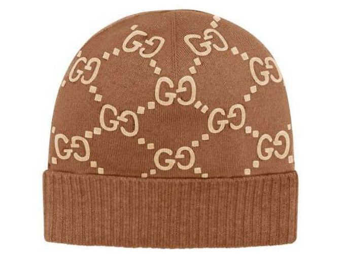 Gucci Berretto in jacquard di cashmere - vista 4