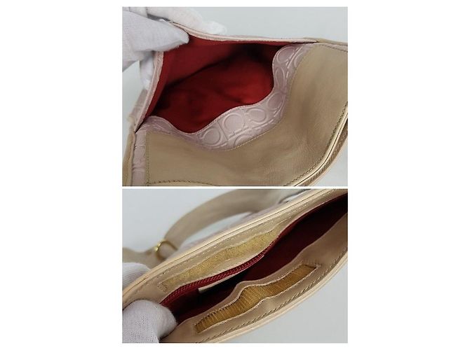 Salvatore Ferragamo Borsa a tracolla con logo Gancini Ferragamo Rosa - vista 8