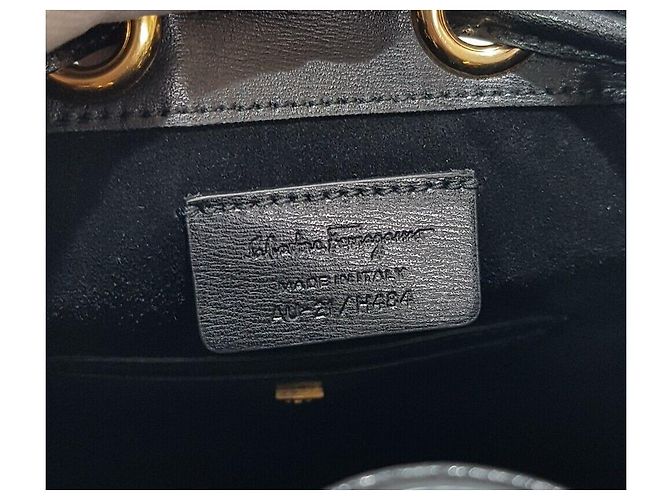 Salvatore Ferragamo Borsa a secchiello City - vista 10