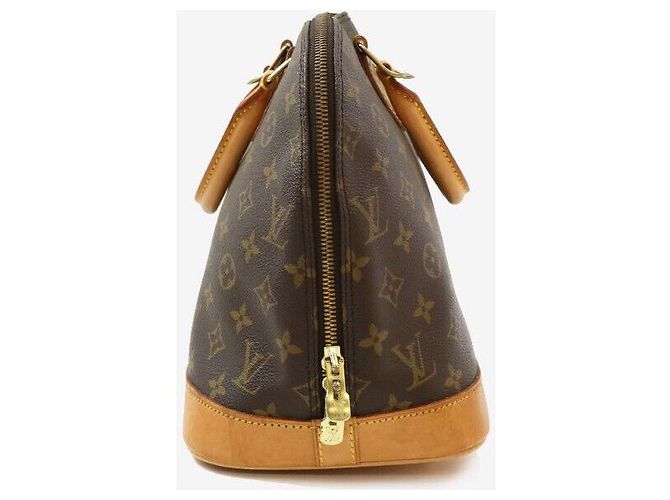Louis Vuitton Alma PM Monogramm Tote Bag Braun - Ansicht 2