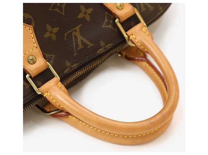 Louis Vuitton Alma PM Monogramm Tote Bag Braun - Ansicht 6