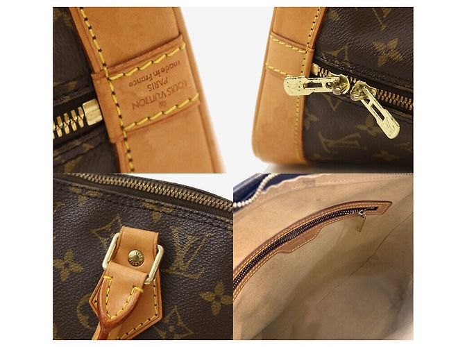 Louis Vuitton Alma PM Monogramm Tote Bag Braun - Ansicht 7