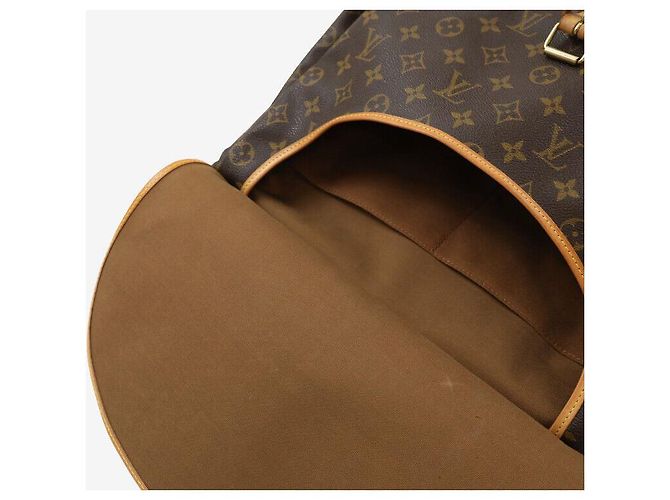 Louis Vuitton Borsa a Spalla Crossbody Sommier GM Monogram Twin Bag Marrone - vista 5
