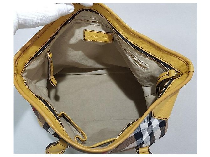 Burberry Grande borsa tote a quadri - vista 8