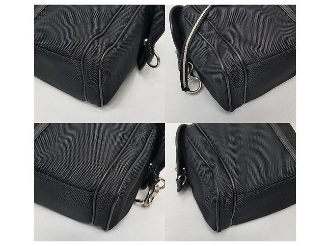 Bally Borsa Tote a Tre Strisce Nero - vista 7