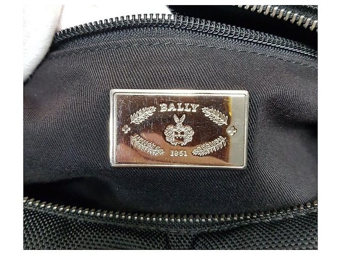 Bally Borsa Tote a Tre Strisce Nero - vista 8
