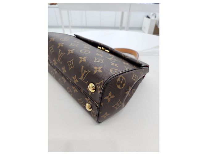 Louis Vuitton Borsa Tote e a Spalla Cluny BB Marrone - vista 16