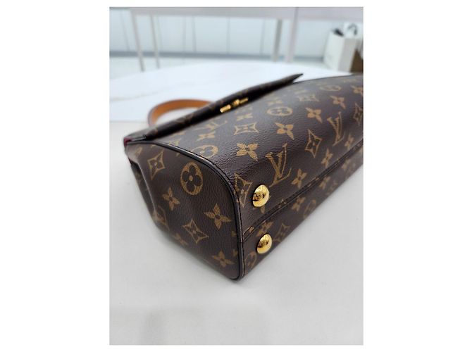 Louis Vuitton Borsa Tote e a Spalla Cluny BB Marrone - vista 17