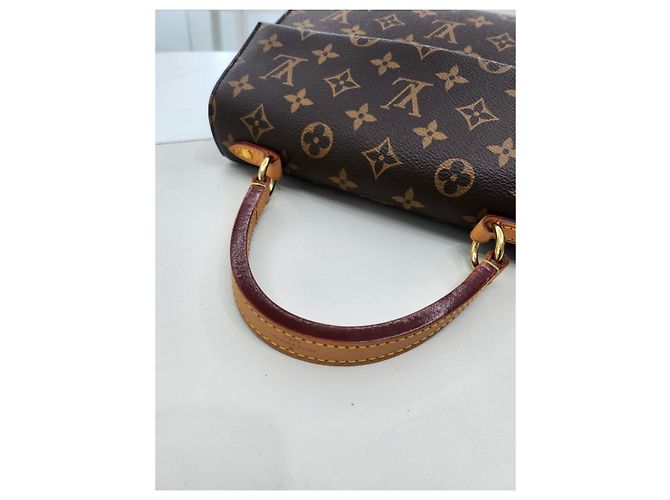 Louis Vuitton Borsa Tote e a Spalla Cluny BB Marrone - vista 19