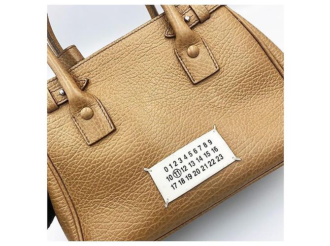 Maison Martin Margiela Kleine braune Drawstring-Tote von Maison Margiela - Ansicht 6