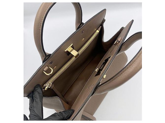 Salvatore Ferragamo Piccola Borsa Tote Brown Studio Marrone - vista 9