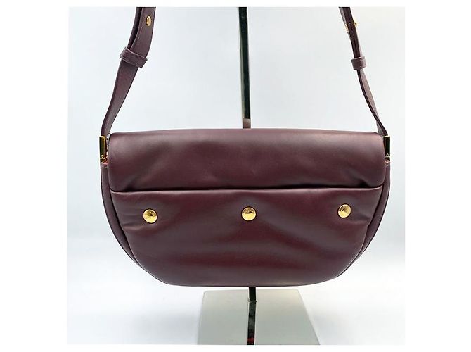 Burberry Kleine Schultertasche Olympia in Burgunderrot - Ansicht 6