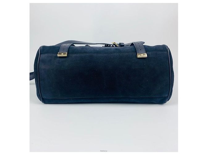 Mulberry Borsa a spalla con frange nere Nero - vista 4