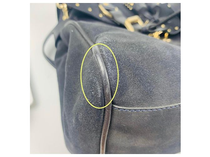 Mulberry Borsa a spalla con frange nere Nero - vista 8