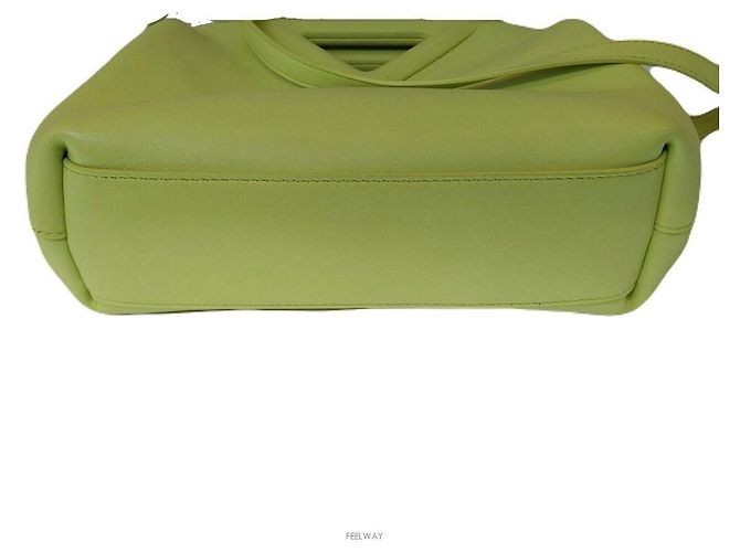Bottega Veneta Triangle Point Small Top Handle Crossbody Bag Verde - vista 4