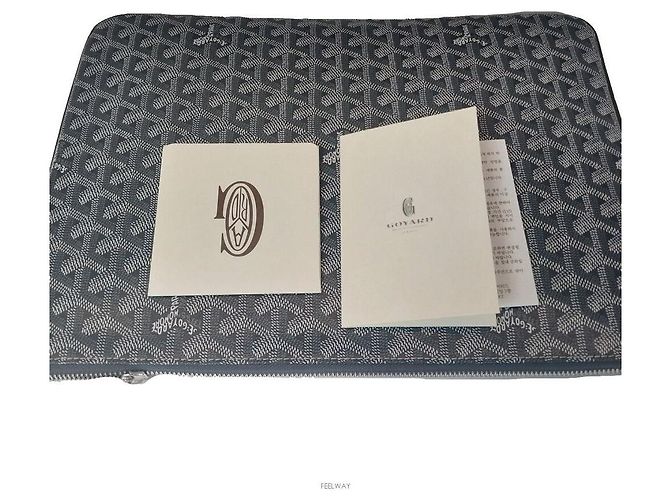 Goyard Clutch Sena Grigio MGM Marrone - vista 2