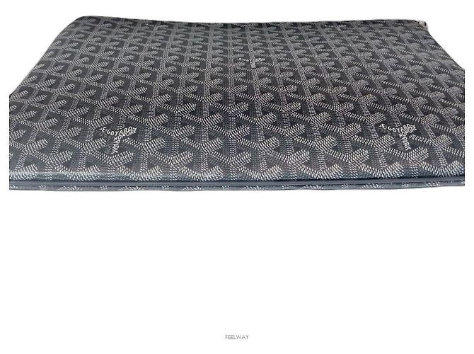 Goyard Clutch Sena Grigio MGM Marrone - vista 3