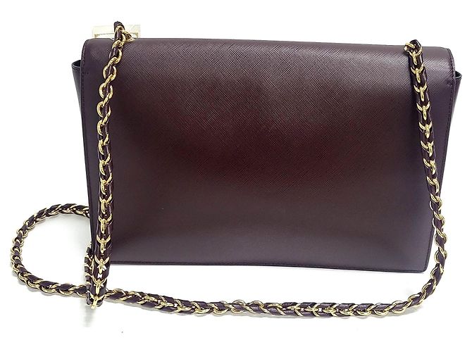 Borsa a Spalla Vara in Pelle Morbida per Donne di Salvatore Ferragamo Porpora - vista 10