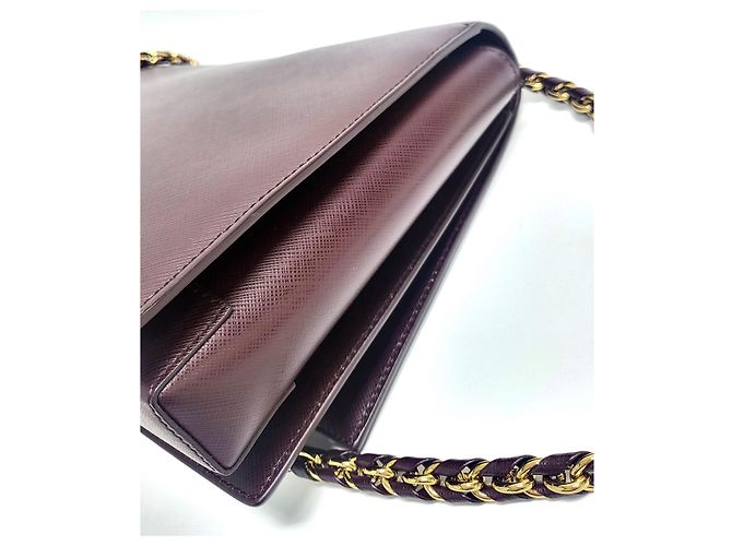 Borsa a Spalla Vara in Pelle Morbida per Donne di Salvatore Ferragamo Porpora - vista 12