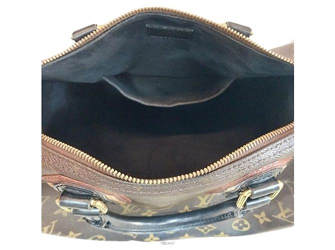 Louis Vuitton Limitierte Mirage Gradation Speedy Tote Tasche Braun - Ansicht 5