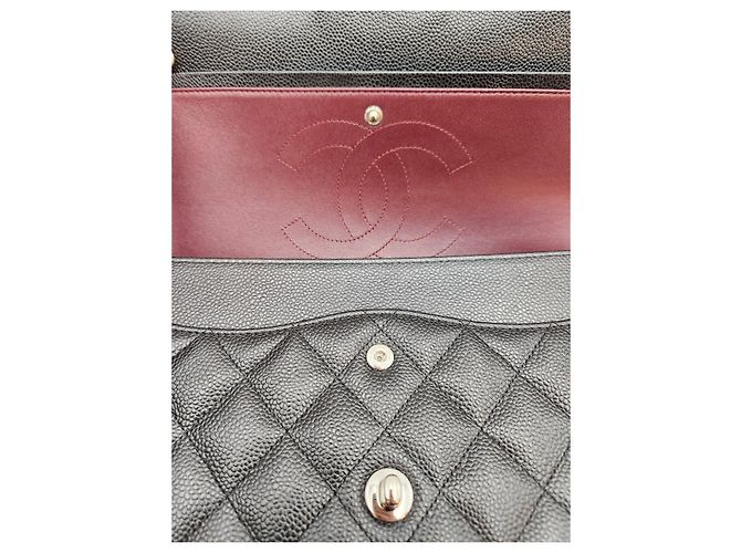 Chanel Caviale Nero Classico Grande Condizione - vista 14