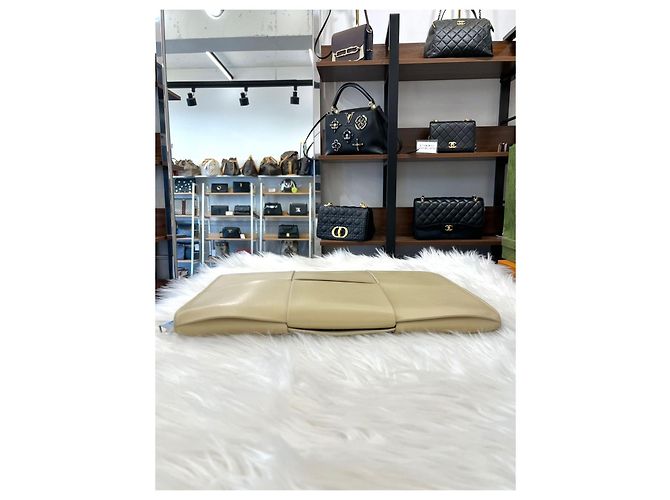 Bottega Veneta Clutch Arco Bottega Bianca Bianco - vista 10