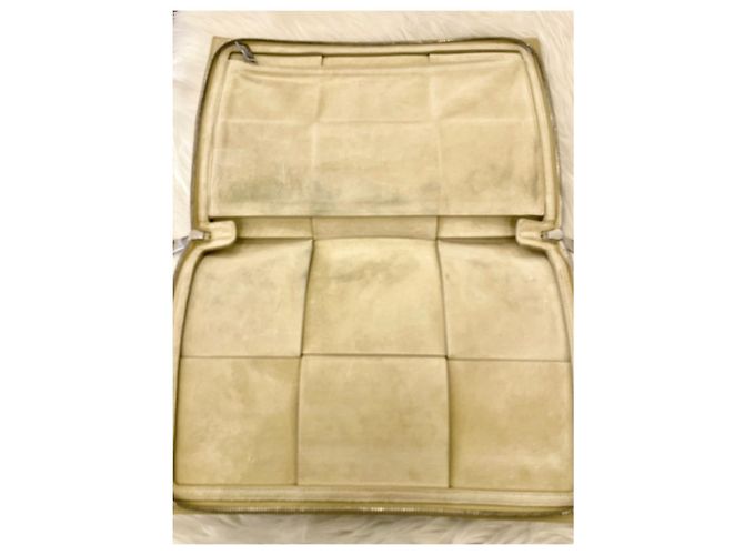 Bottega Veneta Clutch Arco Bottega Bianca Bianco - vista 11