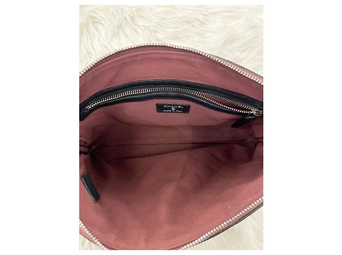 Chanel Clutch Caviar Classico Medio Nero - vista 10