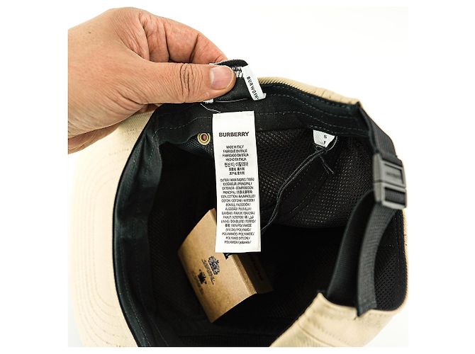 Burberry Baseballmütze aus weichem Rehbraun - Ansicht 15