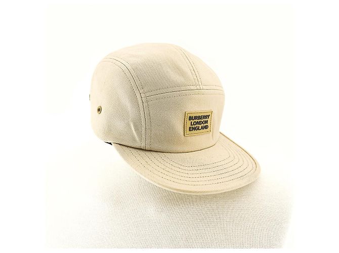 Burberry Baseballmütze aus weichem Rehbraun - Ansicht 2