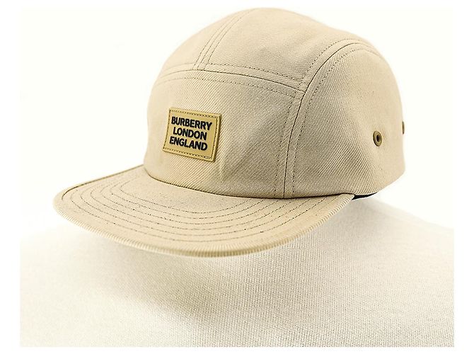 Burberry Baseballmütze aus weichem Rehbraun - Ansicht 3