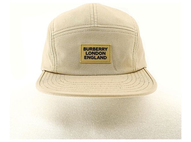 Burberry Baseballmütze aus weichem Rehbraun - Ansicht 4