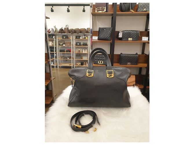 Chameleon Fendi Cameleon Grande Nero - vista 4