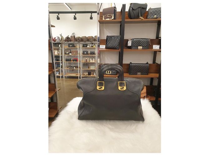 Chameleon Fendi Cameleon Grande Nero - vista 6