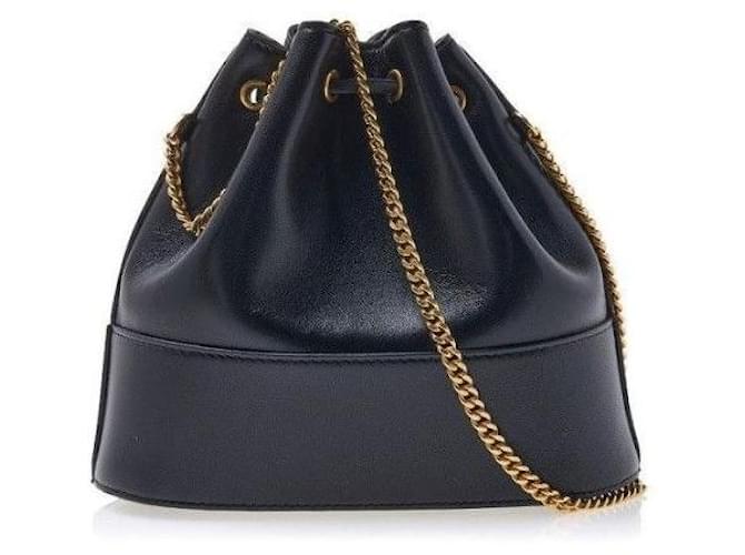 Valentino Borsa a secchiello Vring Chain Nera HPF Nero - vista 3